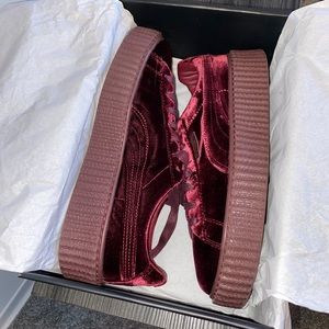 Rihanna Fenty Creeper Red Velvet